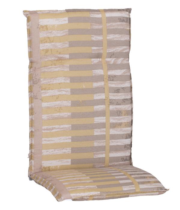 beo Hochlehnerauflage, beige/sand, 4er-Set