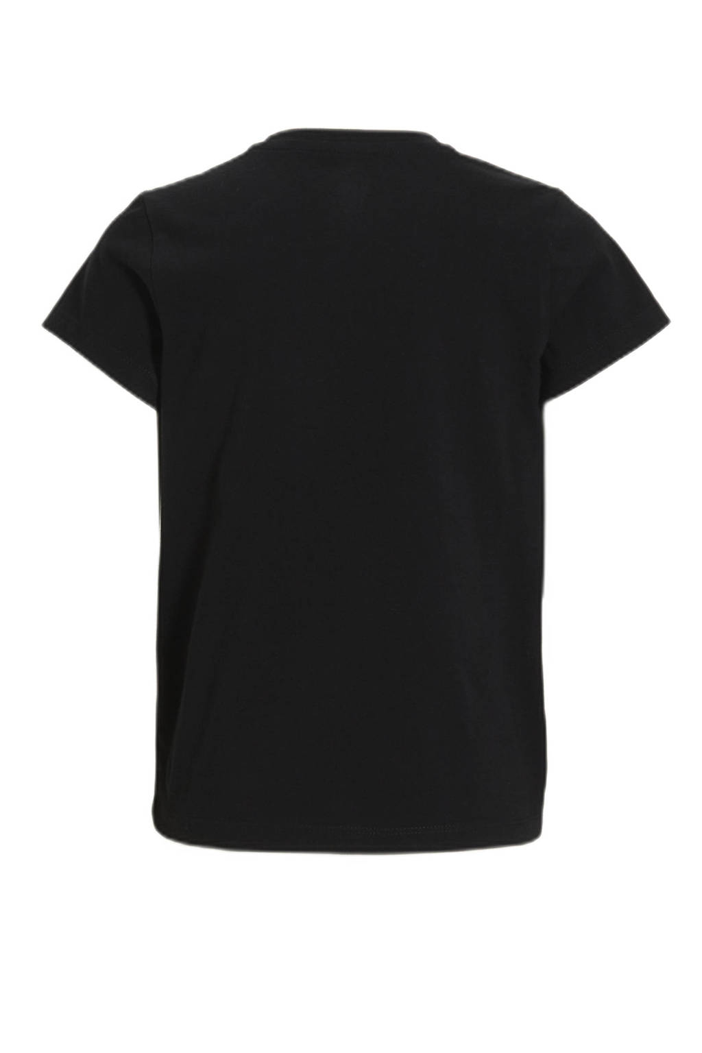 anytime basic T-shirt zwart