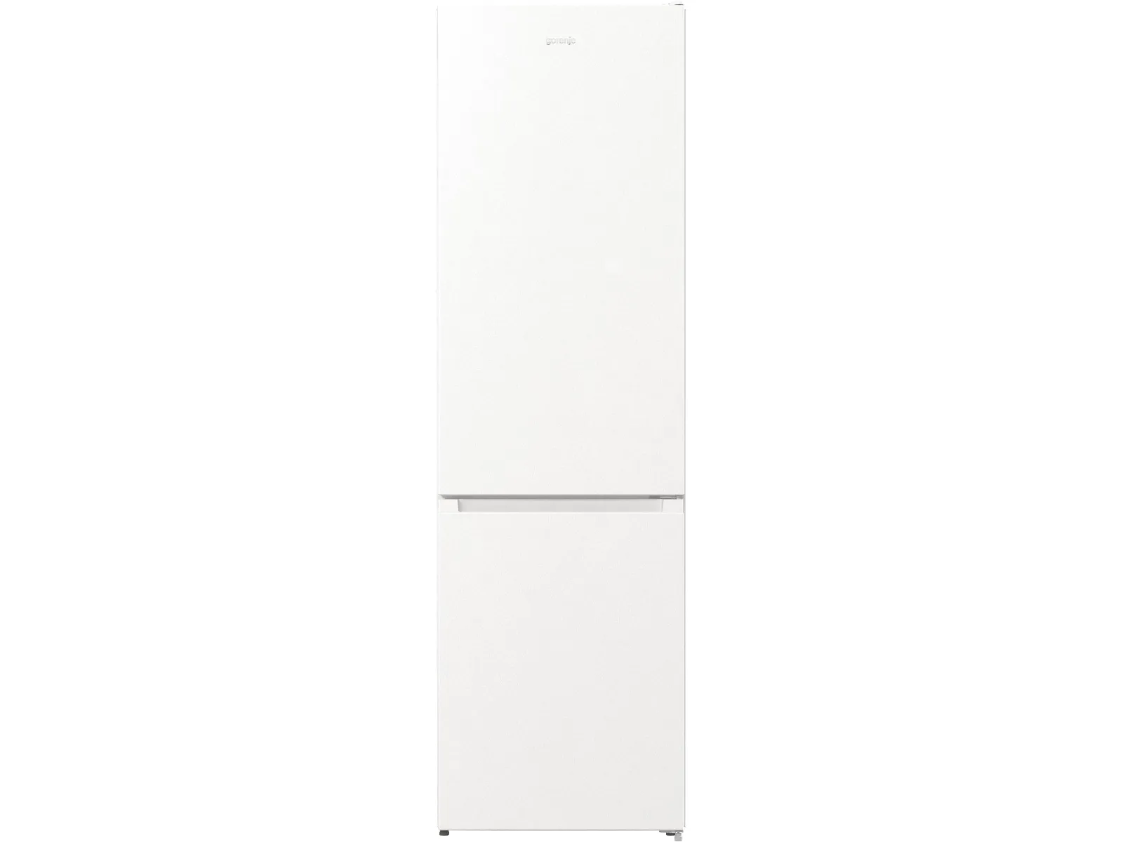 Gorenje NRK 6202EW4 NoFrost, forsænket håndtag, display bag døren, hvid (EEK: A  )