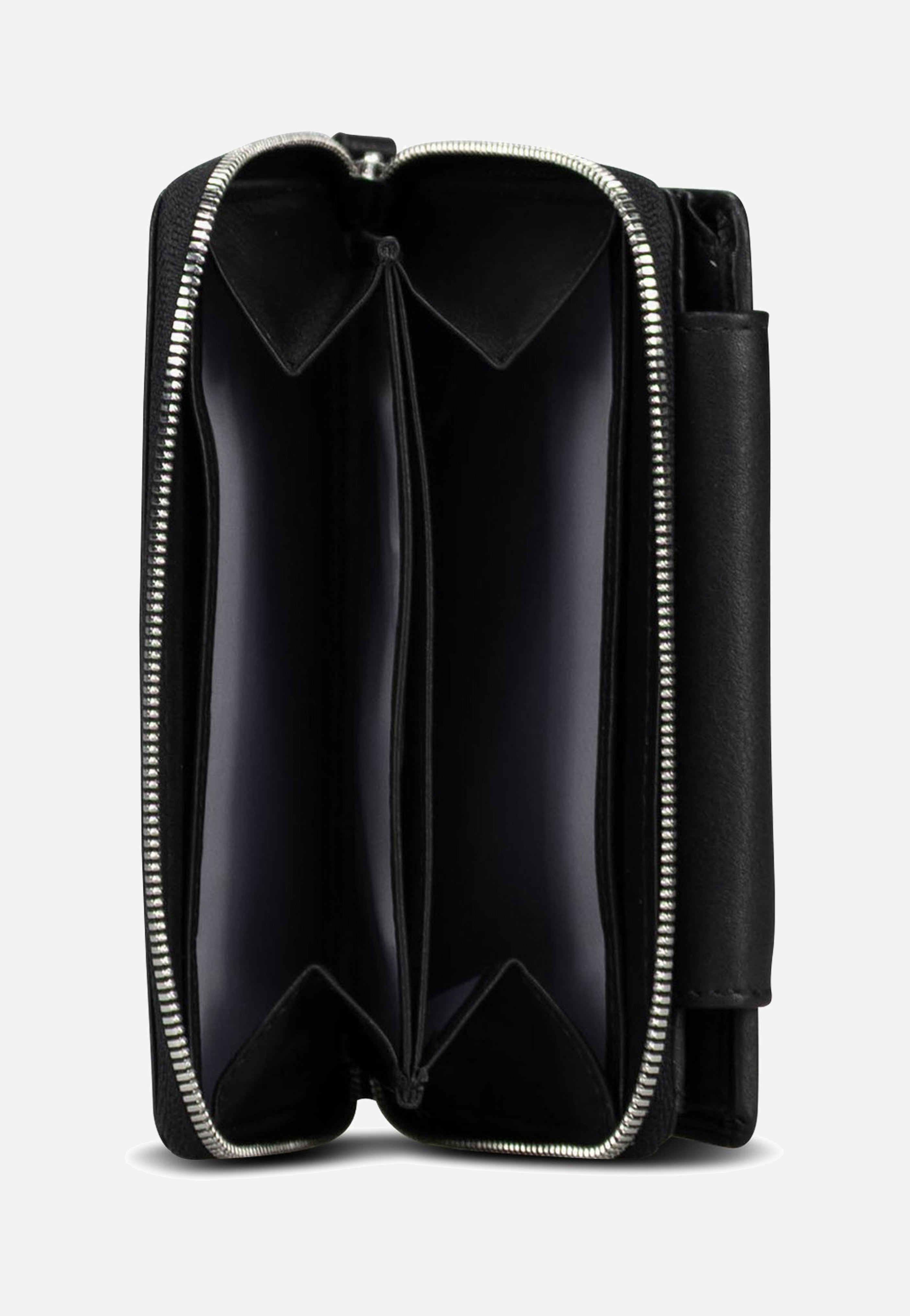 Odense Zip 6331 Medium Black - Portemonnaie