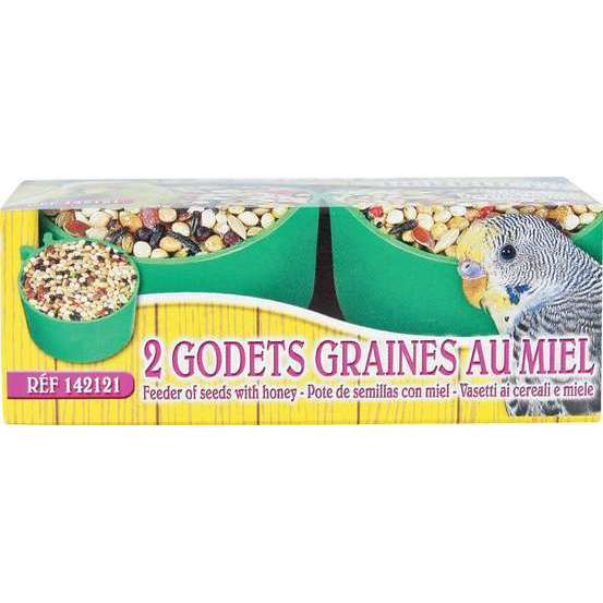Friandises au miel pour perruches - Lot de 2