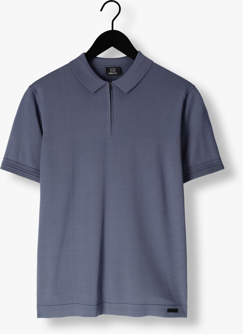 grijze genti polo polo zip ss k2053-1260