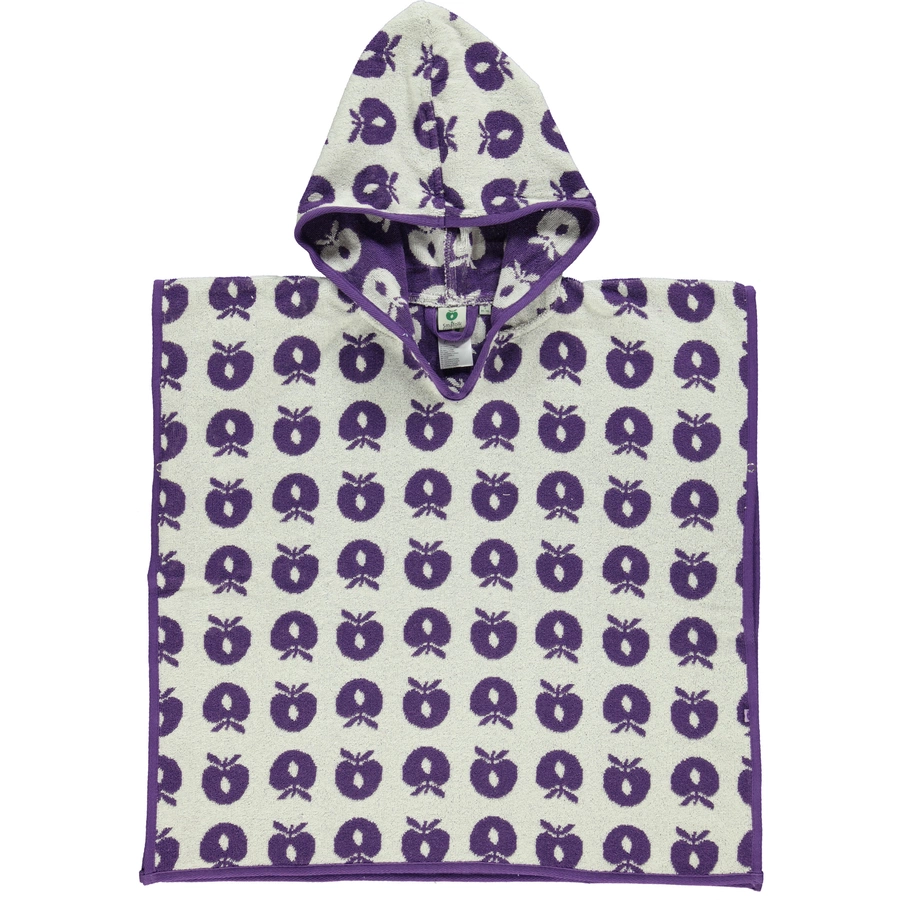 Smafolk Badeponcho Apfel purple