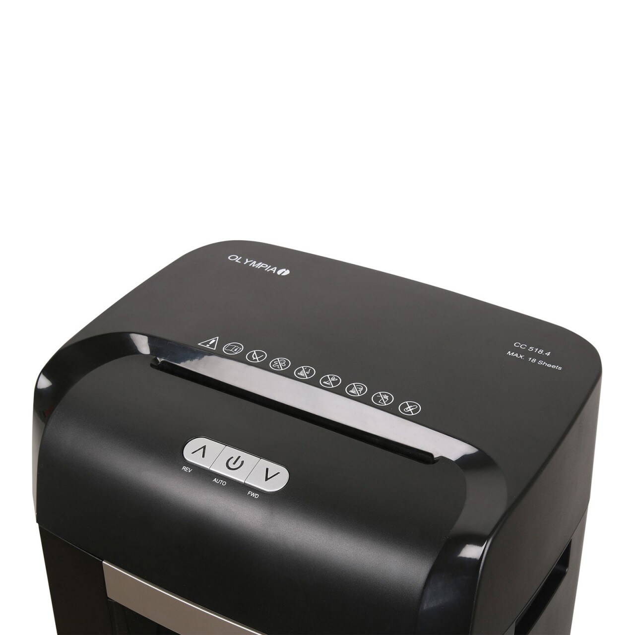 OLYMPIA CC 518.4 professioneller Aktenvernichter, Partikelschnitt, bis 18 Blatt