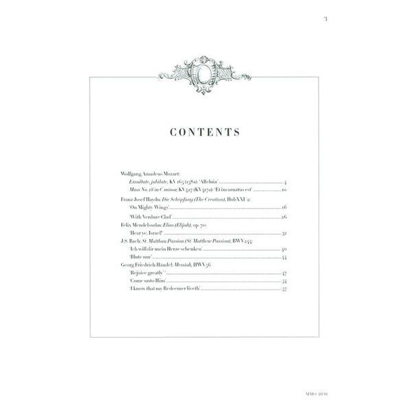 Music Minus One Oratorio Arias For Soprano