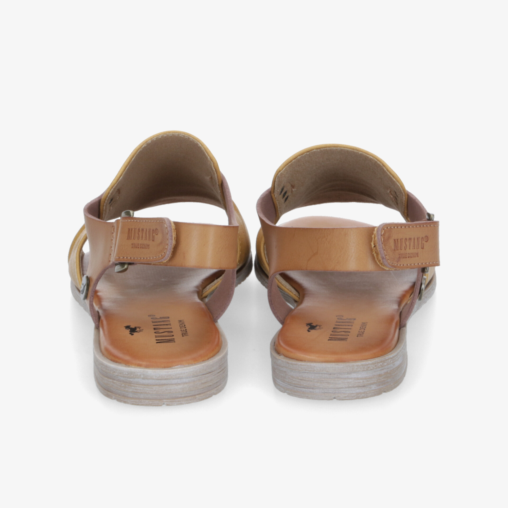 MUSTANG Damen Sandalen Gelb - Jetzt bei reno.de kaufen