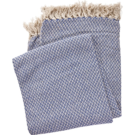 Plaid - blå
