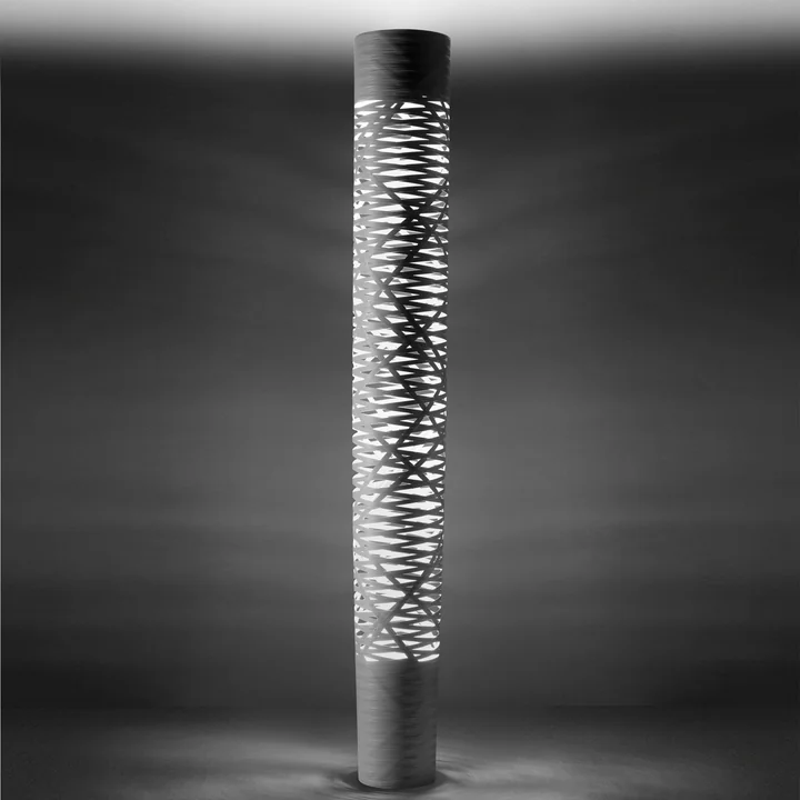 Foscarini - Tress Grande Halogen Stehleuchte, greige