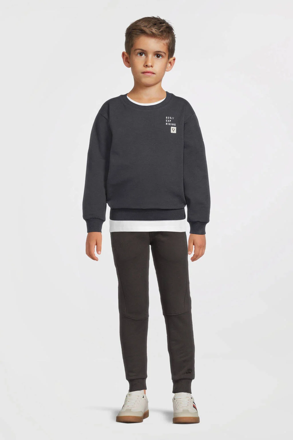 Quapi regular sweatpant zwart