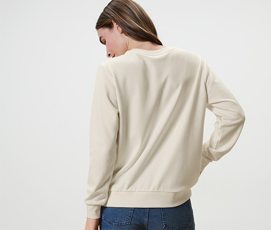 Sweatshirt mit Stickerei