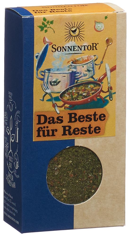 SONNENTOR Gewürzmischung<br>50 g, Beutel, das Beste für Reste BIO