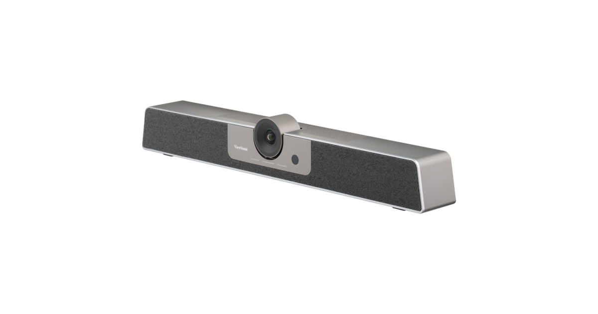 ViewSonicUMB202 TeamJoin 4K Video Bar System webcam  (Zwart)