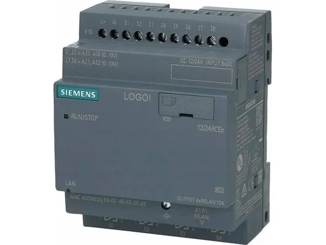 Siemens 6ED1052-2MD08-0BA2 PLC-styringsmodul 12 V/DC, 24 V/DC - UDEN DISPLAY