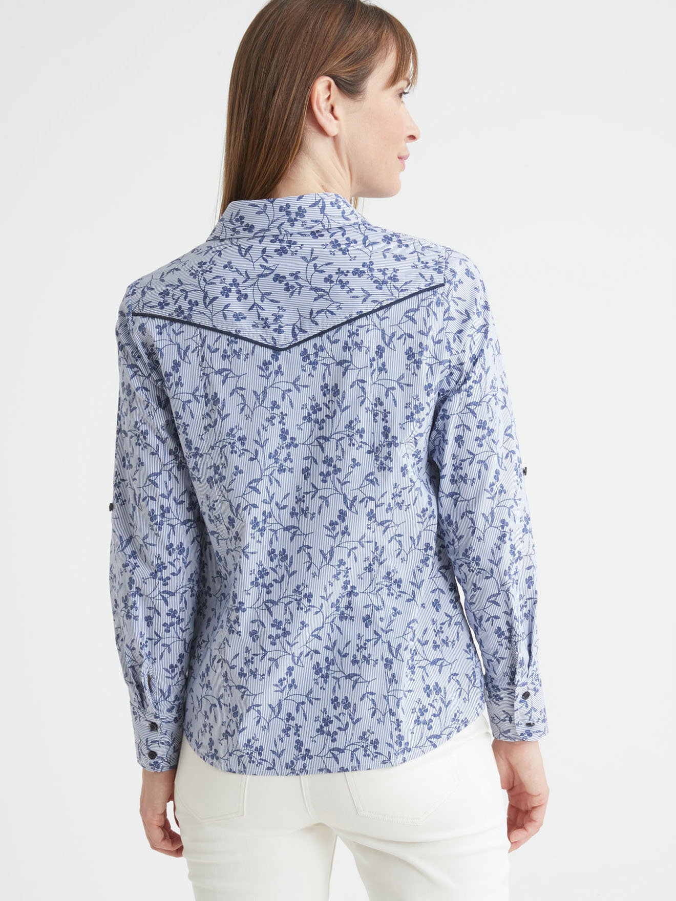 Chemisier pur coton poitrine généreuse