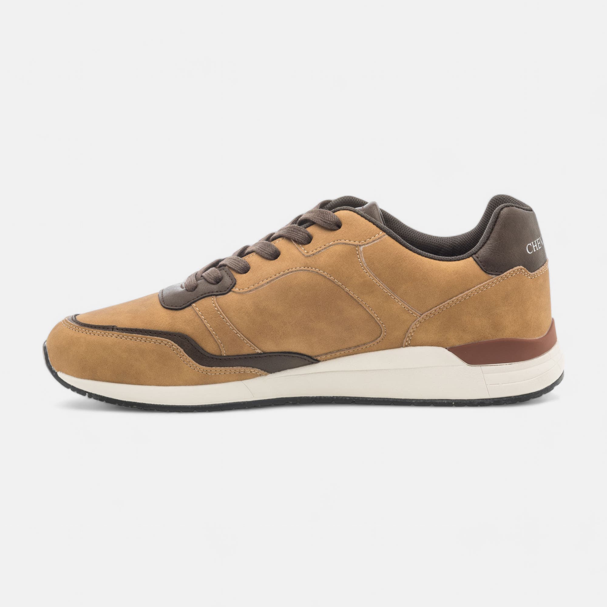 Baskets basses Homme cognac