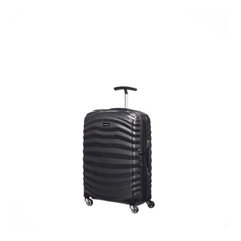 Valise cabine rigide Lite-Shock 55 cm Noir