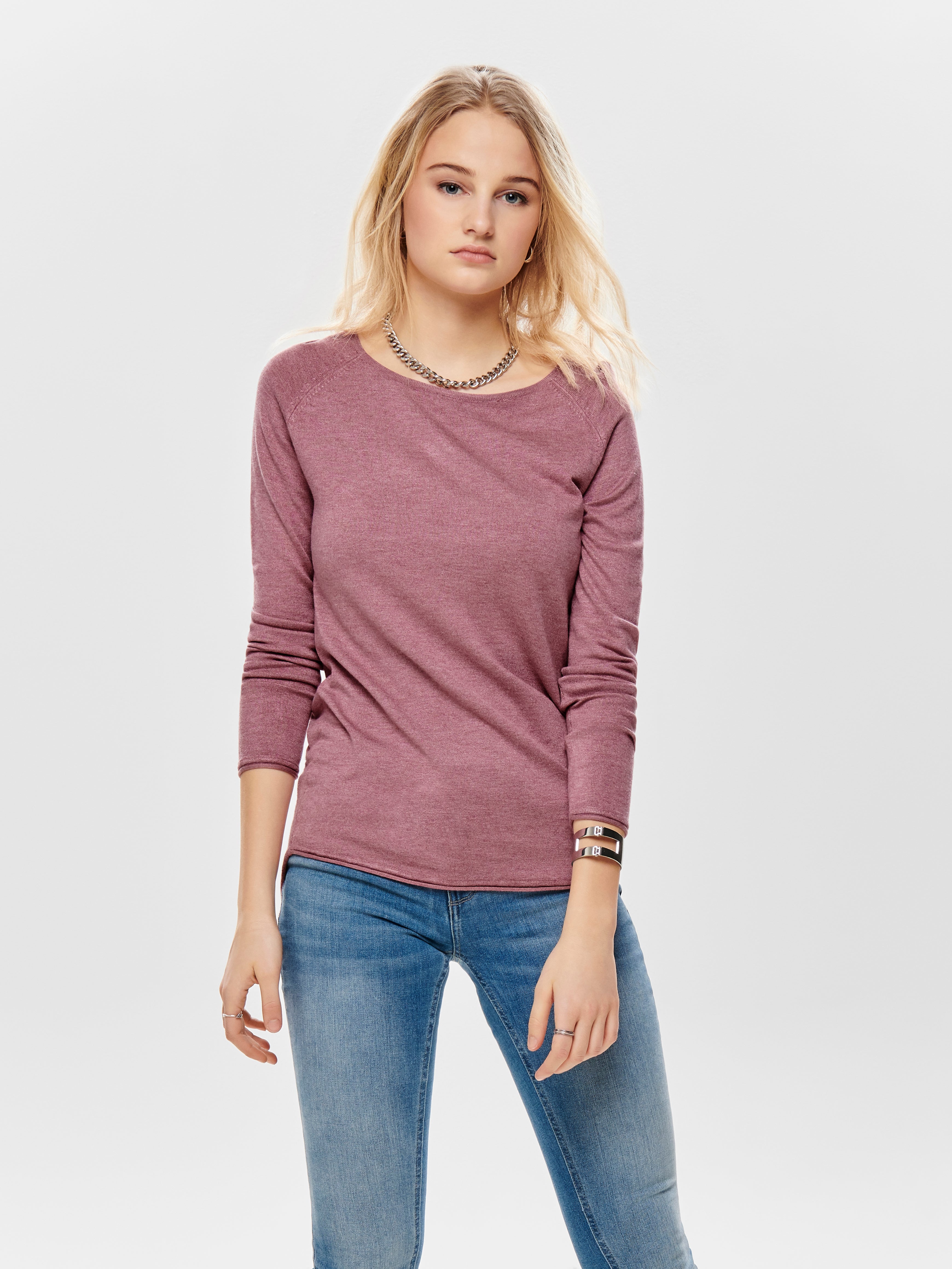 ONLMILA Strickpullover Mesa Rose