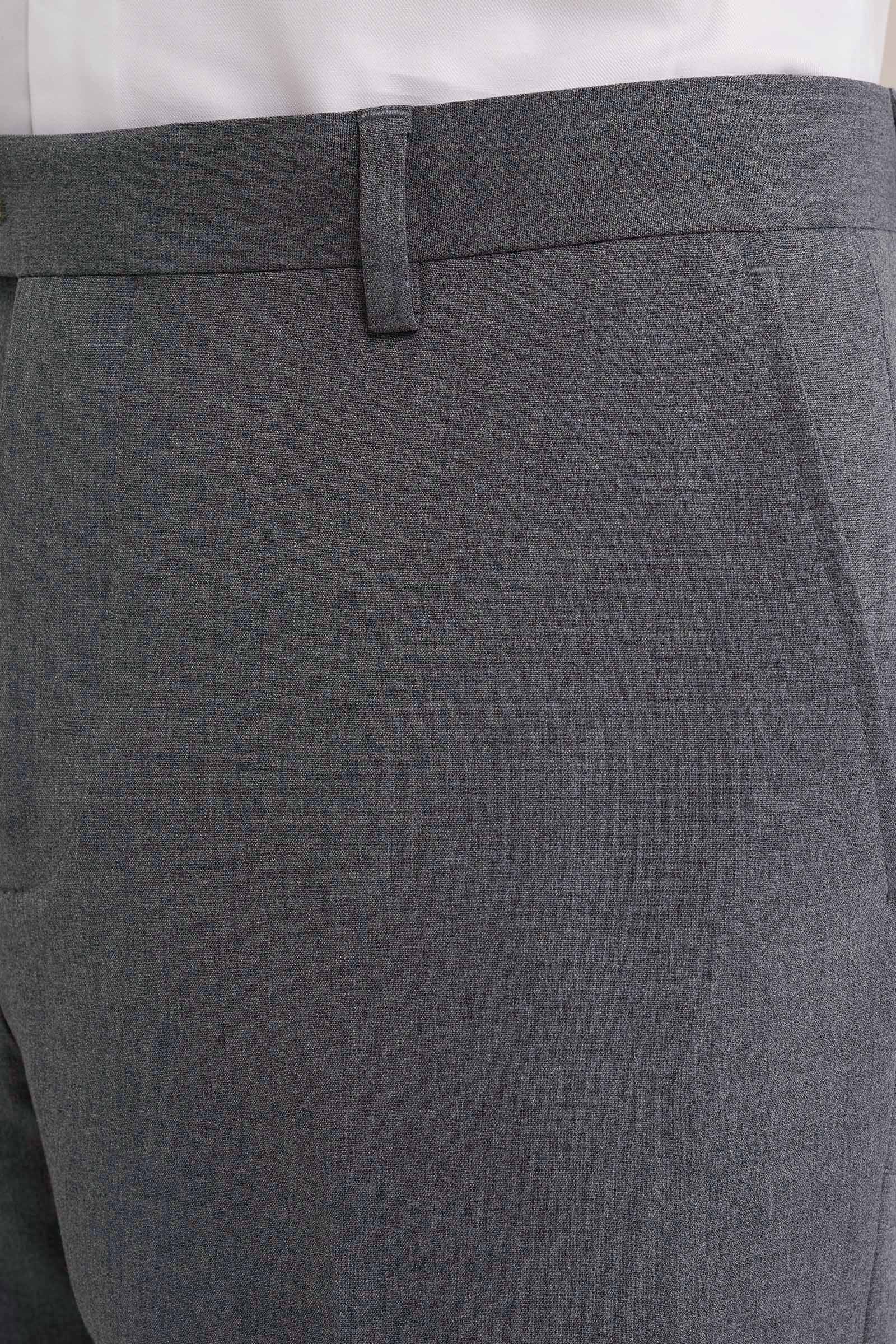 slim fit pantalon Fundamentals Grijs