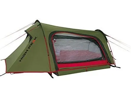 High Peak Sparrow, Camping, Hård ramme, Tunneltelt, 2 person(er), Teltlærred