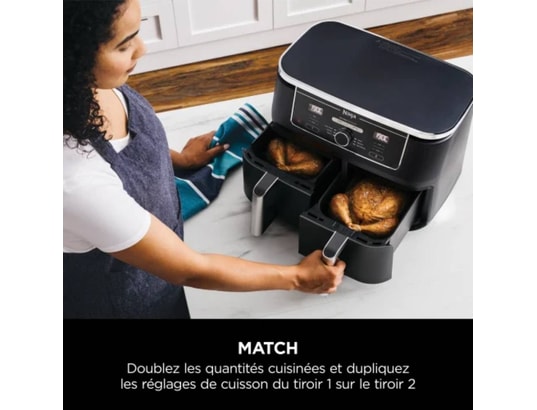 NINJA - Friteuse à air chaud Foodi Max DualZone 9,5L AF400EU