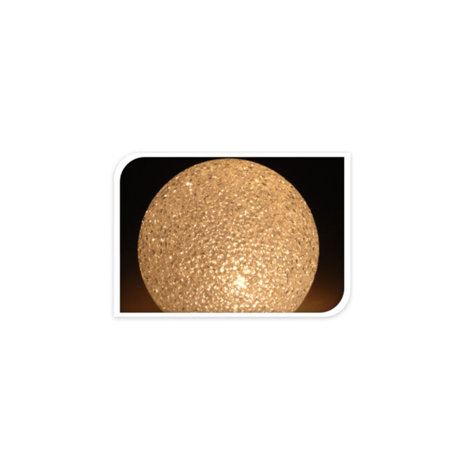 LED-Kugel - Ø = ca. 10 cm - warmweiß