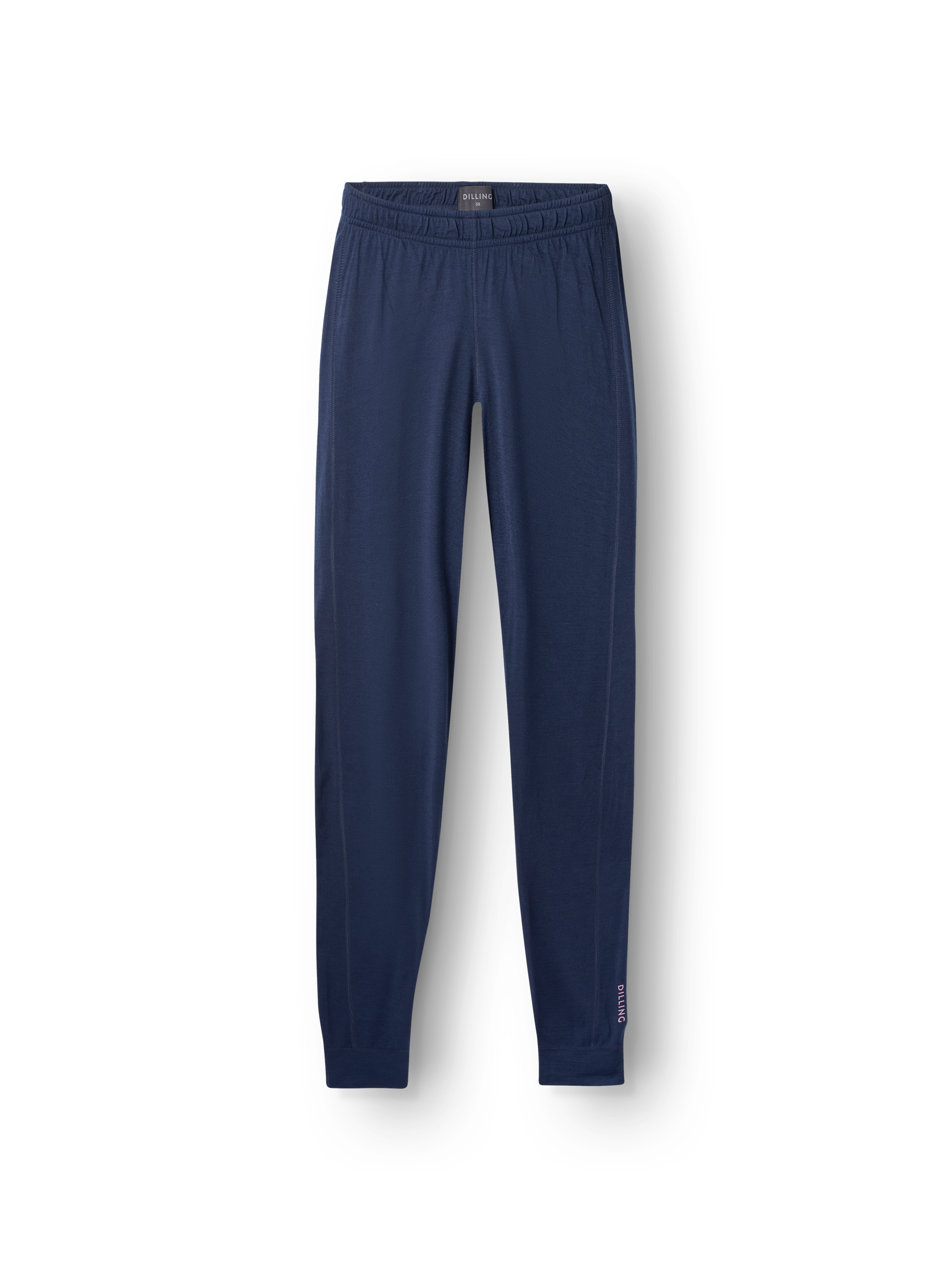 Legging van merinowol voor dames in Ijsblauw
