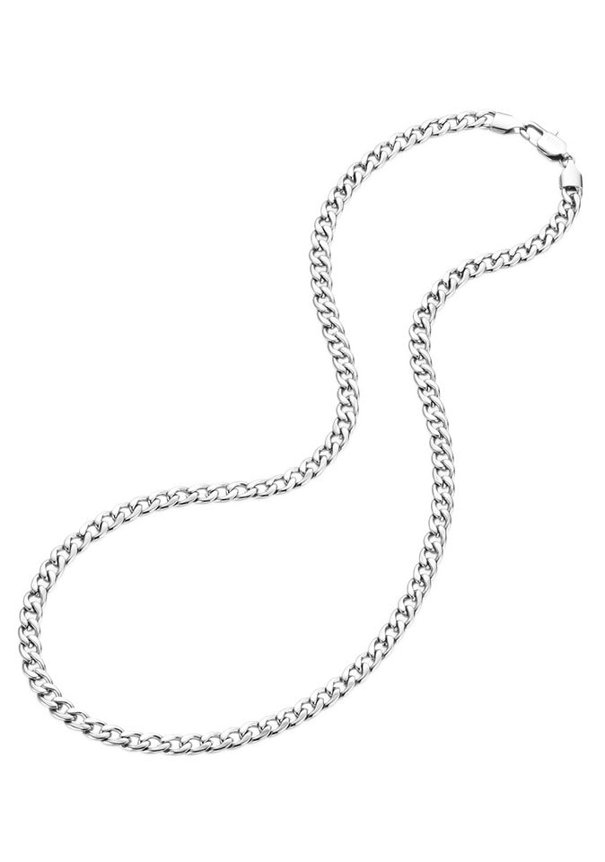 Firetti Panzerkette »Schmuck Geschenk Edelstahl Halsschmuck Halskette 5,0 mm breit«