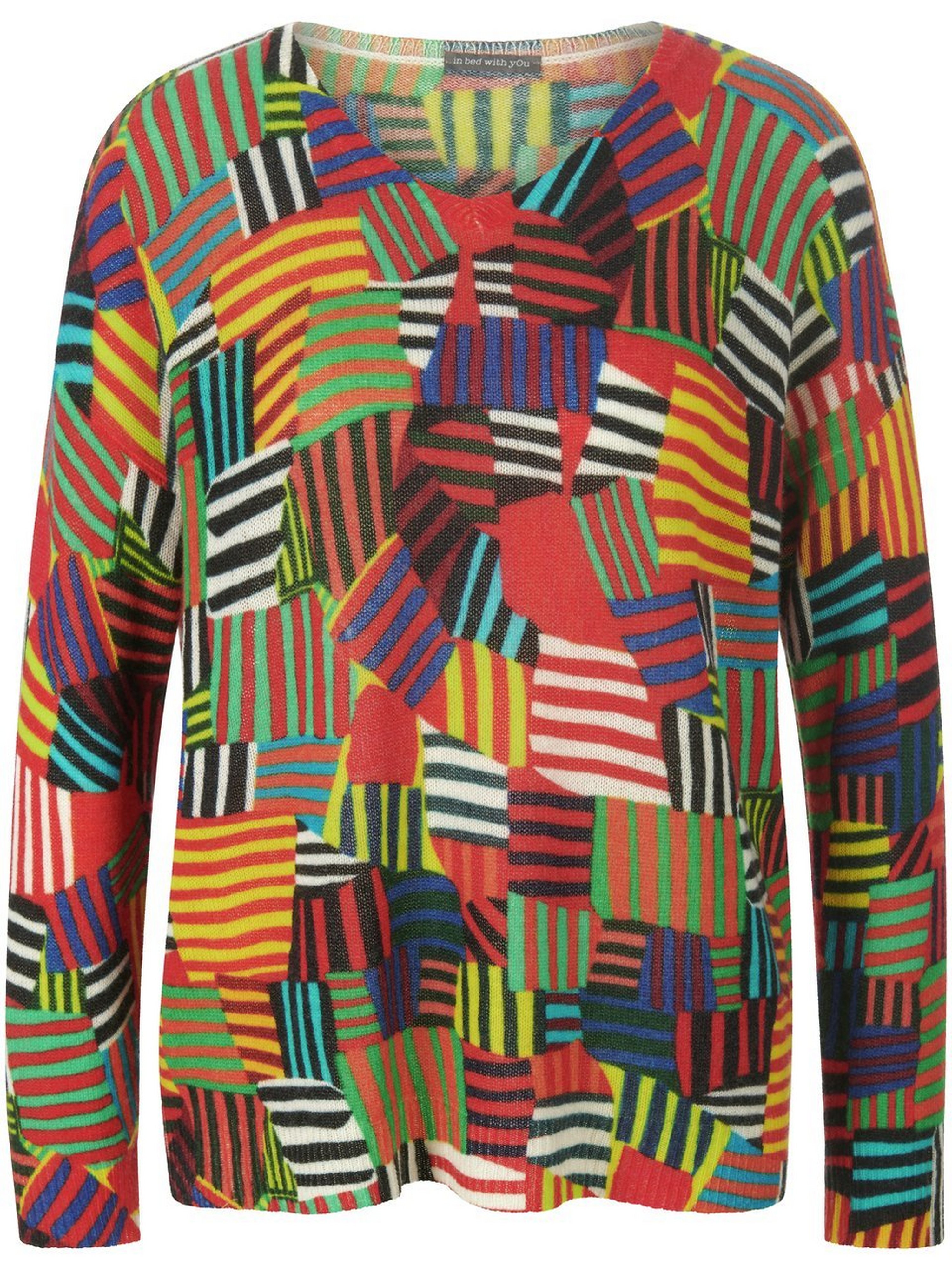 Pullover mit V-Ausschnitt