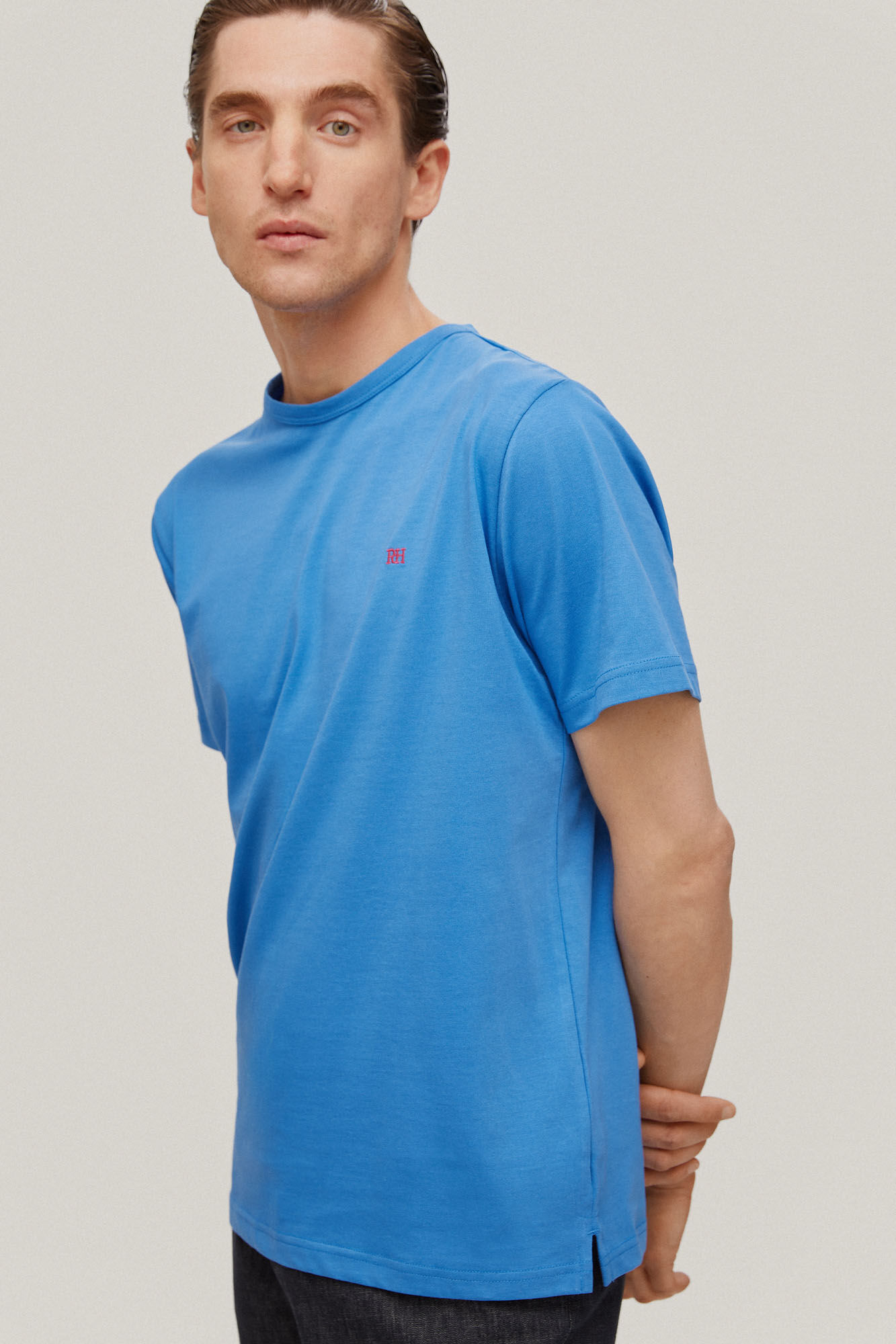Camiseta básica - Azul