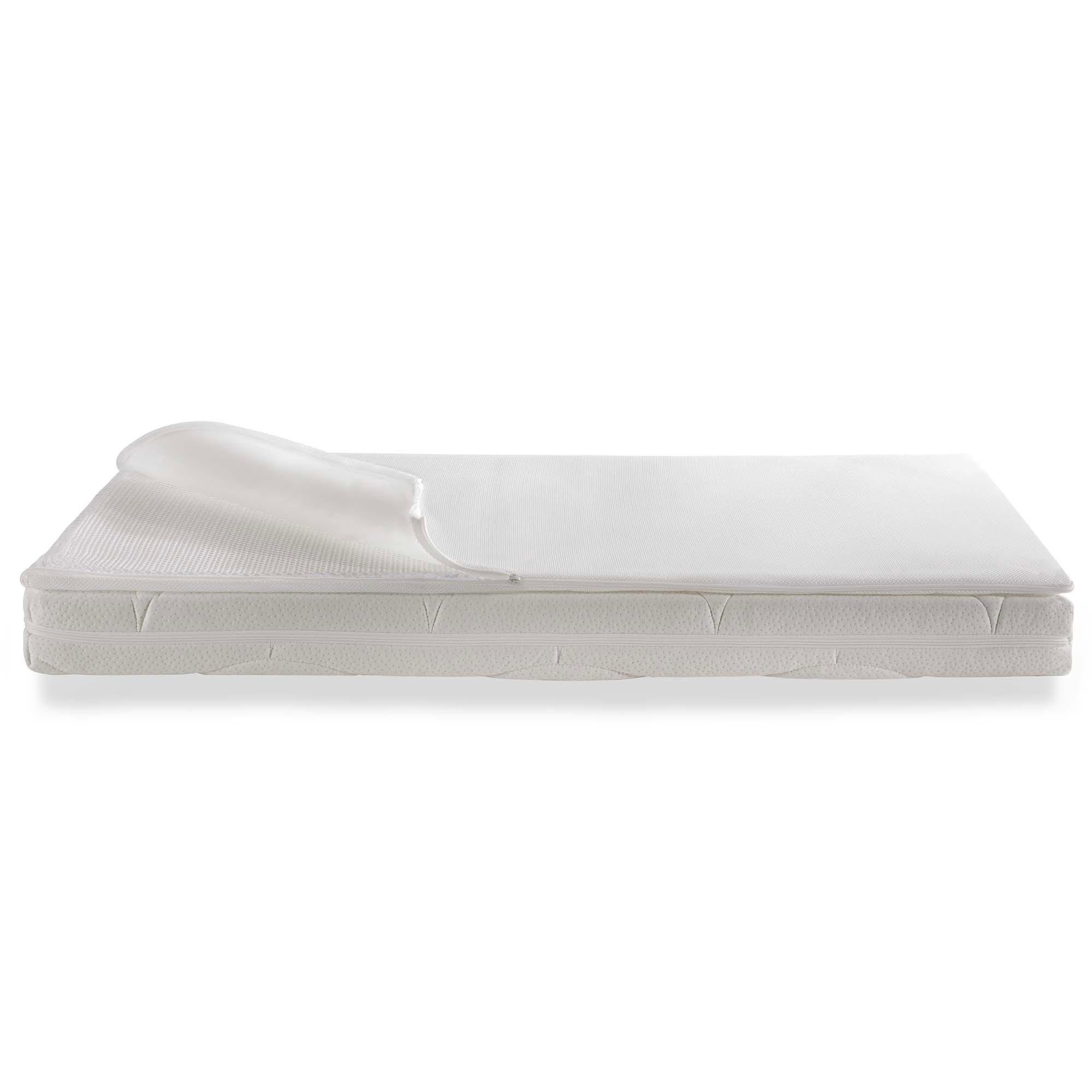 Zzzoo Airgosafe Panter ledikant matras incl topper - 60x120cm - ledikantmatrasse