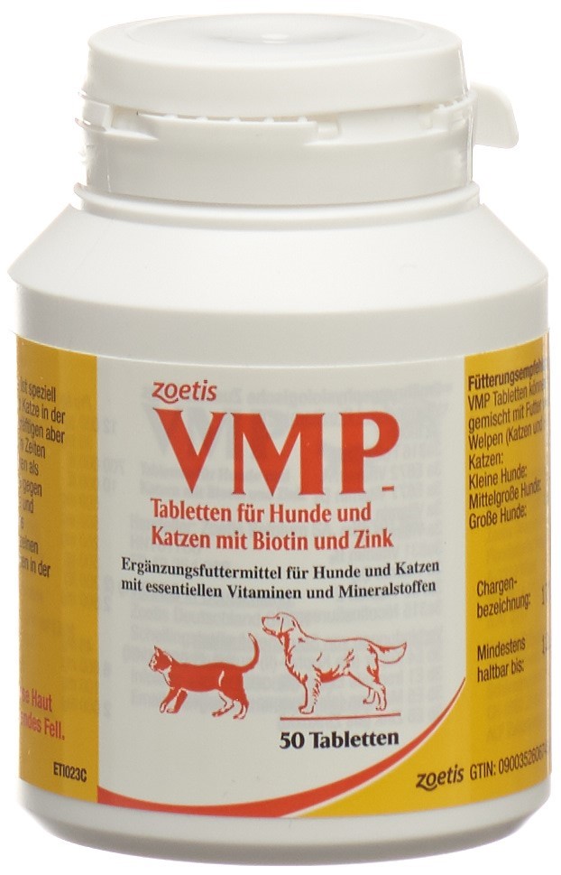 VMP PFIZER Hunde Katzen<br>50 Stück, Tablette, ad us vet.