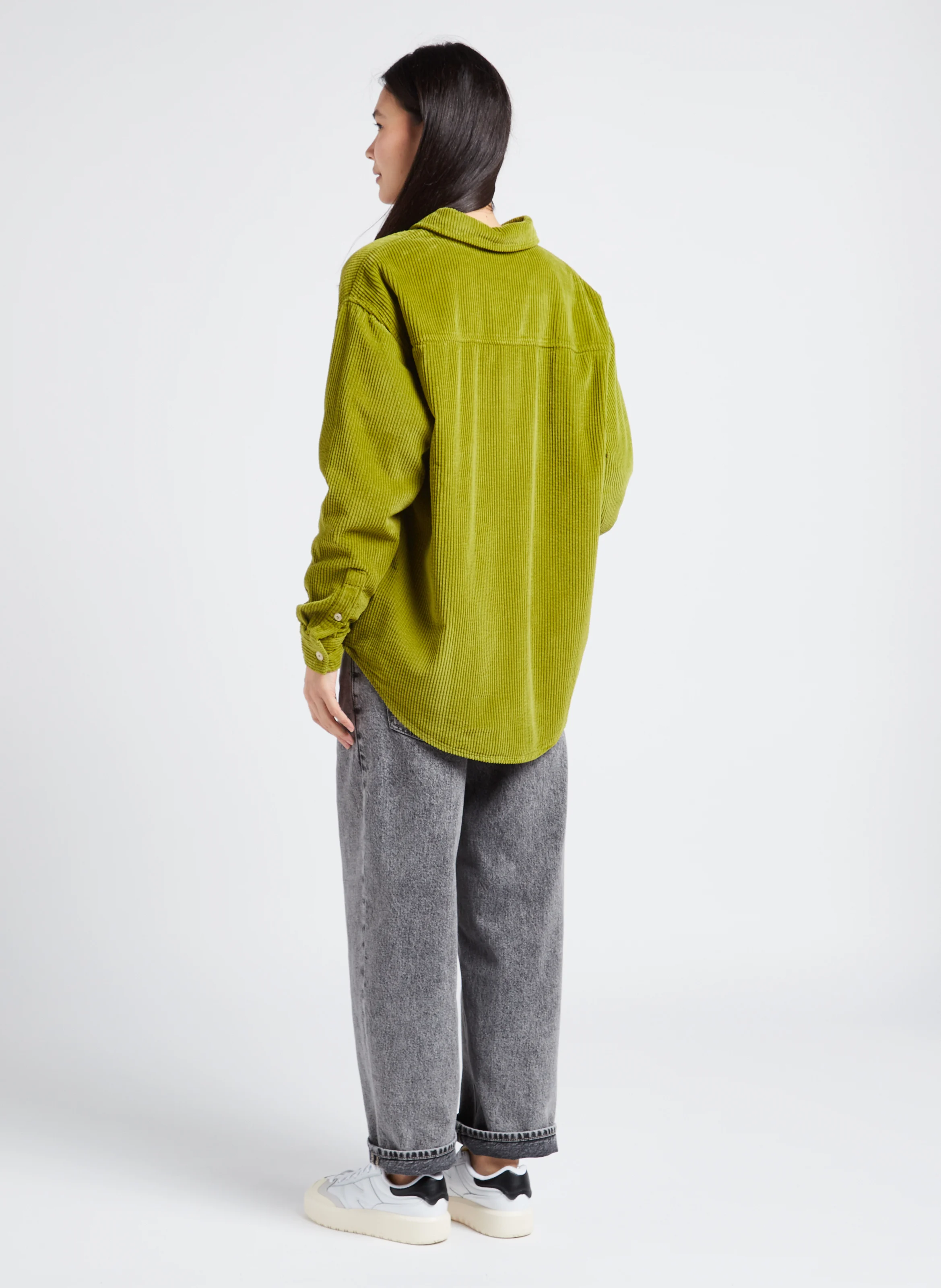 YOPDAY - Jean droit taille haute en coton| Gris