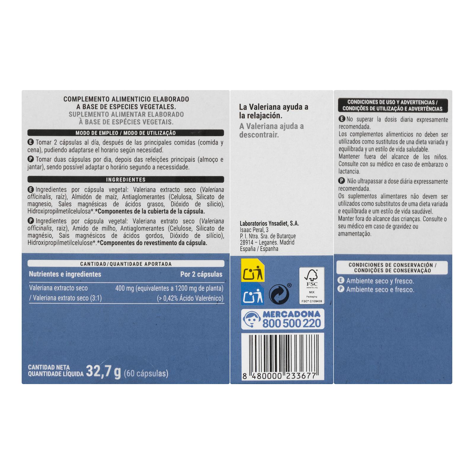 Capsules de valériane Deliplus