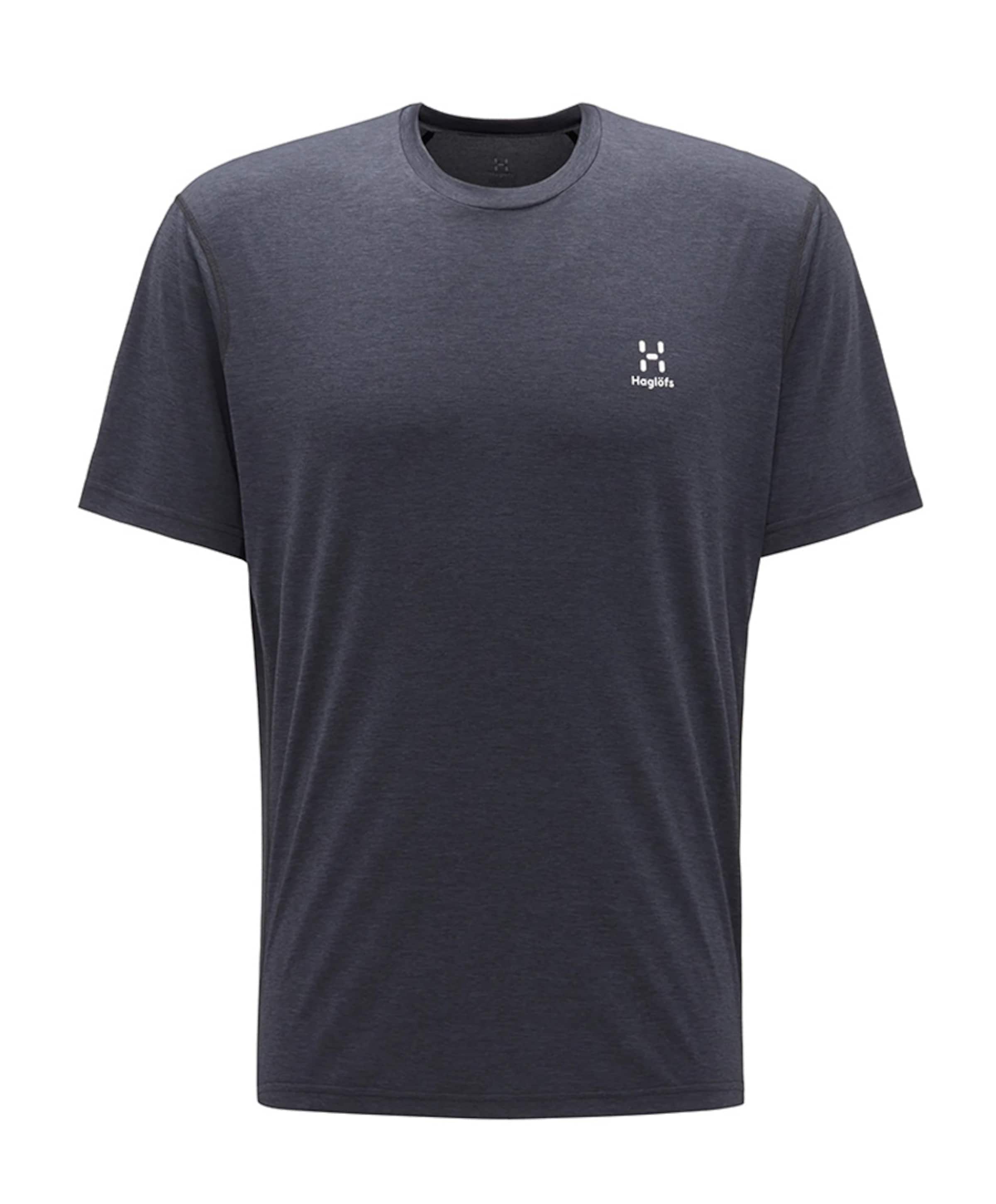 Haglöfs Heren t-shirt zwart