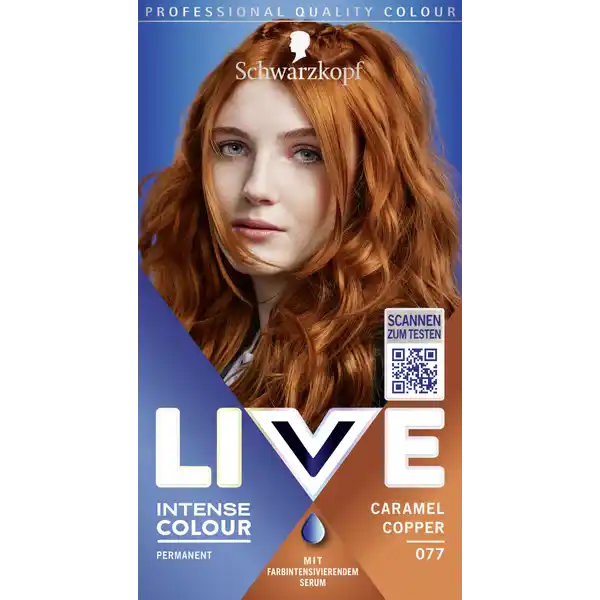 Intense Colour Haarfarbe 077 Caramel Copper