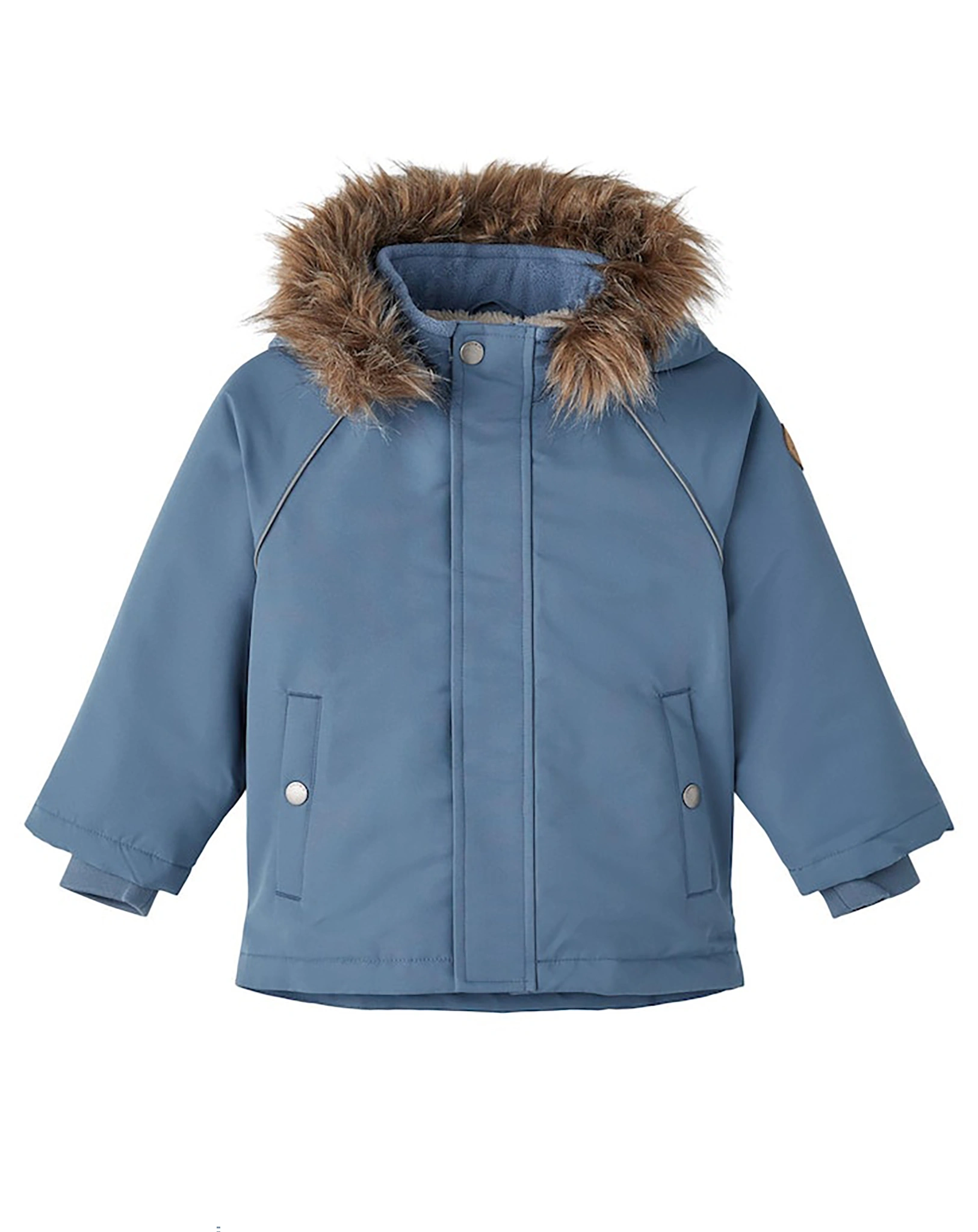 Winterjacke NMMSNOW05 mit Kunstfellbesatz in berin