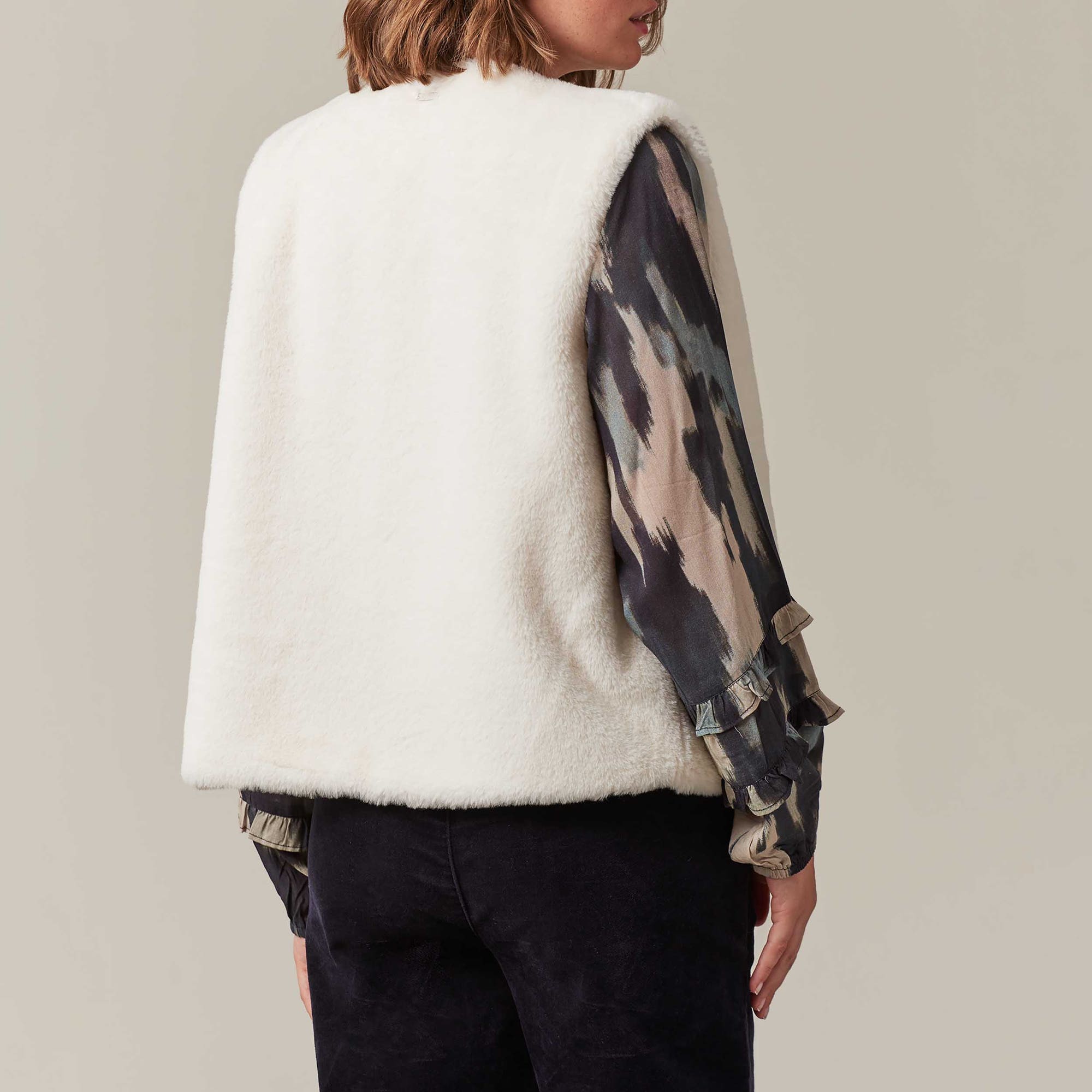 Gilet Femme beige