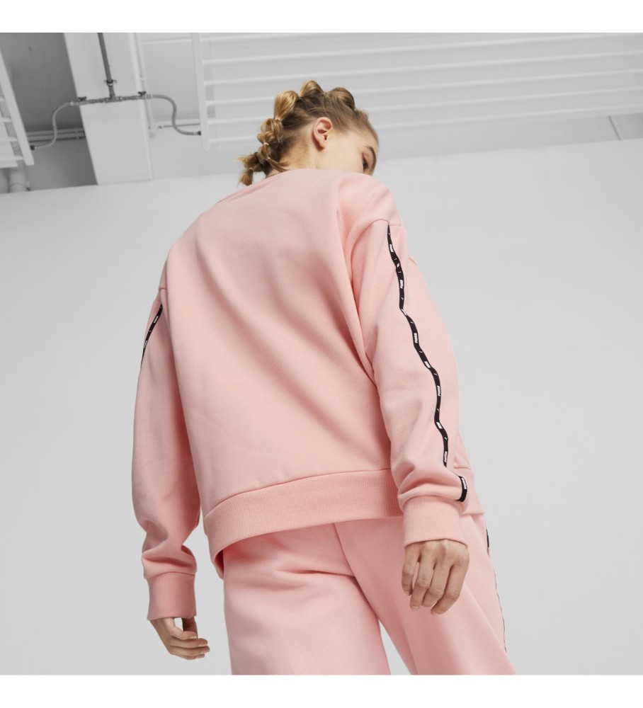 Puma Sudadera Essential Tape rosa
