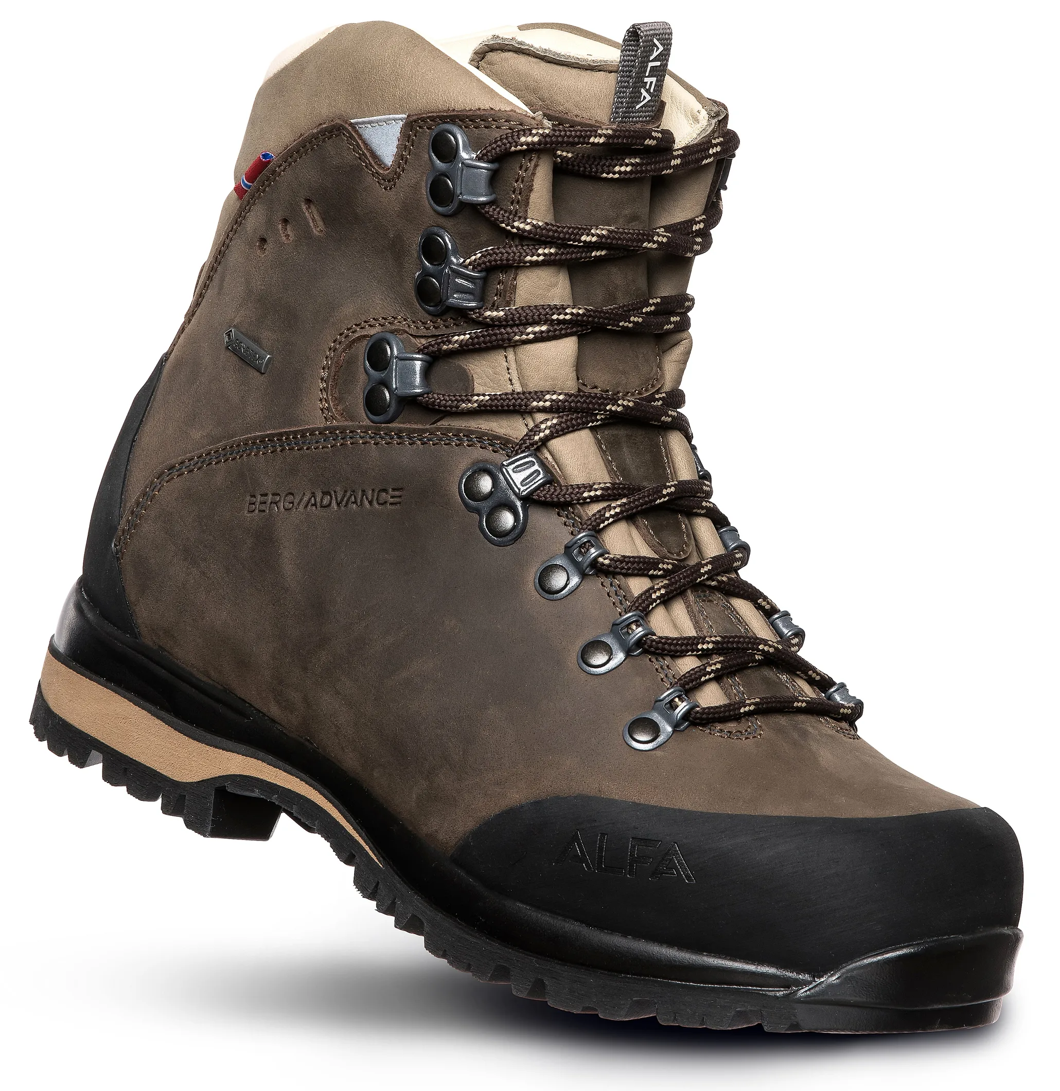 Alfa Women's Berg Advance Gore-Tex Classic Brown