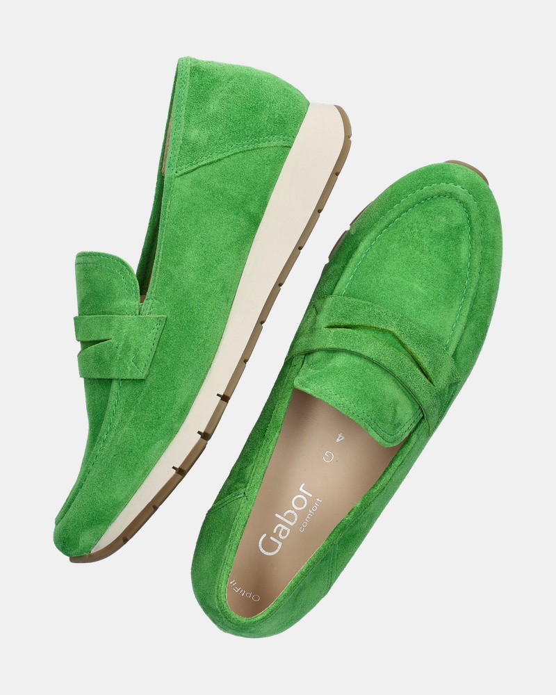 Gabor Mocassins & loafers  - groen