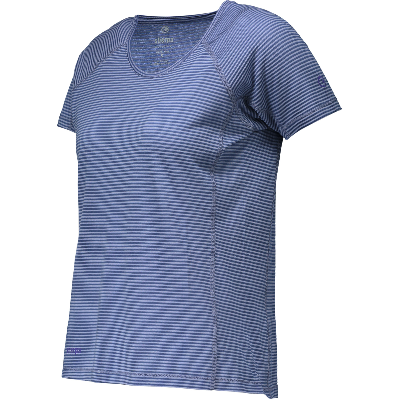 Sherpa Damen-T-Shirt Taksar XS, blau