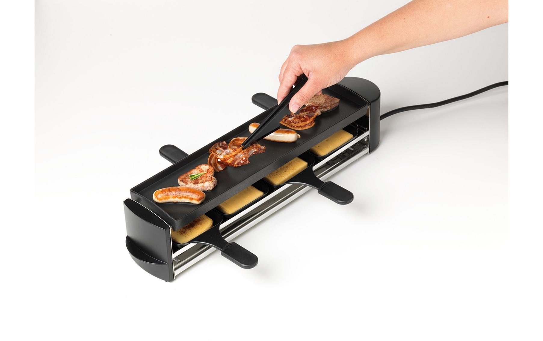 Raclette-Zangenspachtel & Grillzange, 2 Stück, SchwarzSet aus zwei Raclette- & Grillzangen, farbig