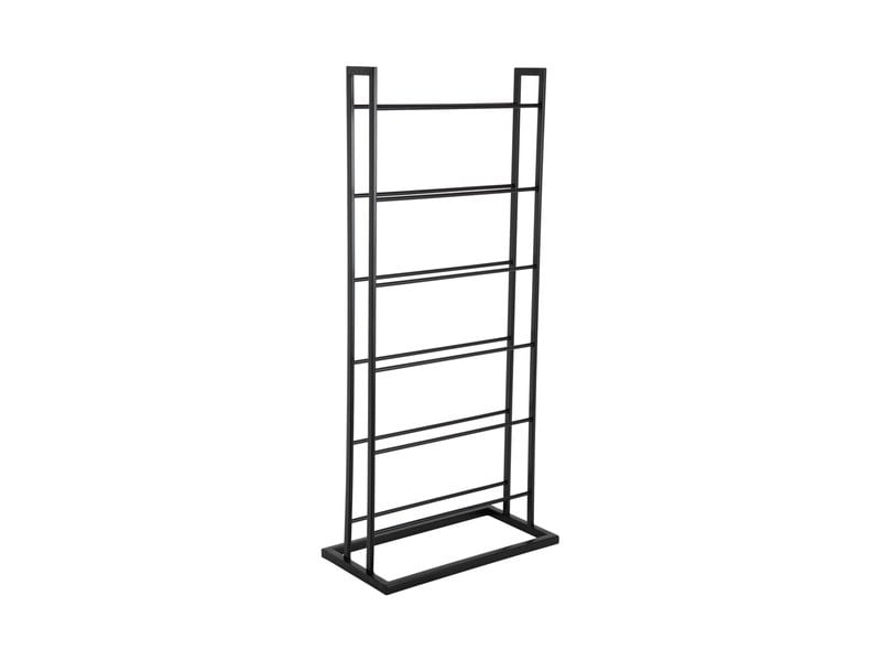 present time Weinregal Single Floor 84.5 x 20 cm, Schwarz Weinflaschenhalter