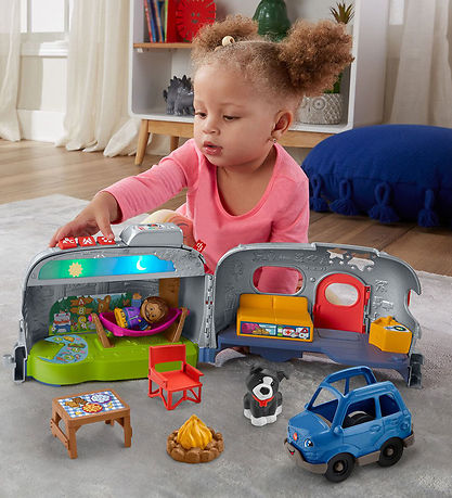Fisher-Price Leget?j - Lysende L?ringsautocamper