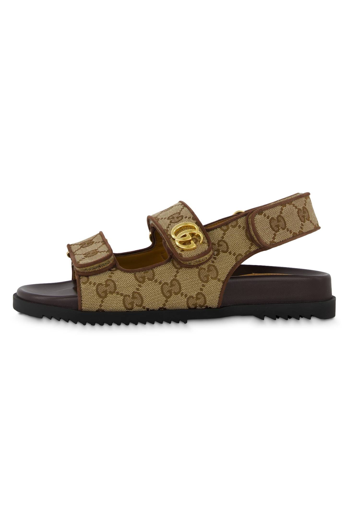 Gucci| Damen Sandalen MORITZ mit GG Canvas und Leder
