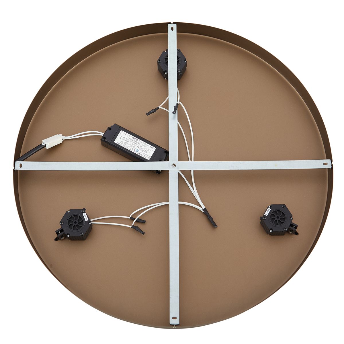 Design hanglamp donker brons 3-staps dimbaar easylift - Titmus