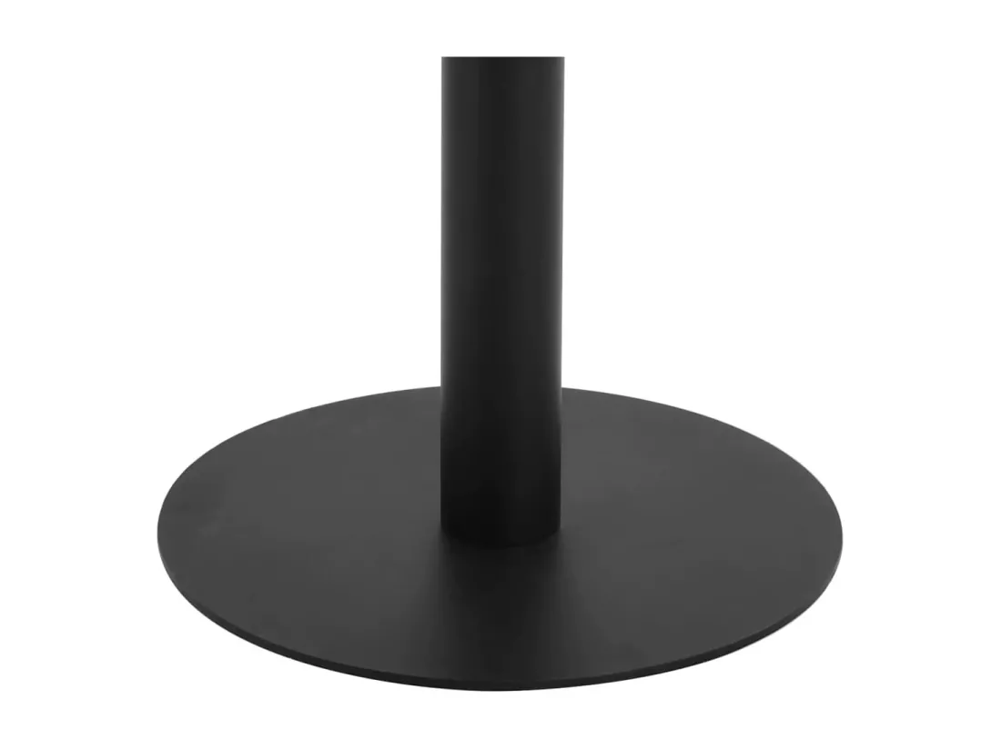 Table de bistro Marron foncé 60x60 cm MDF