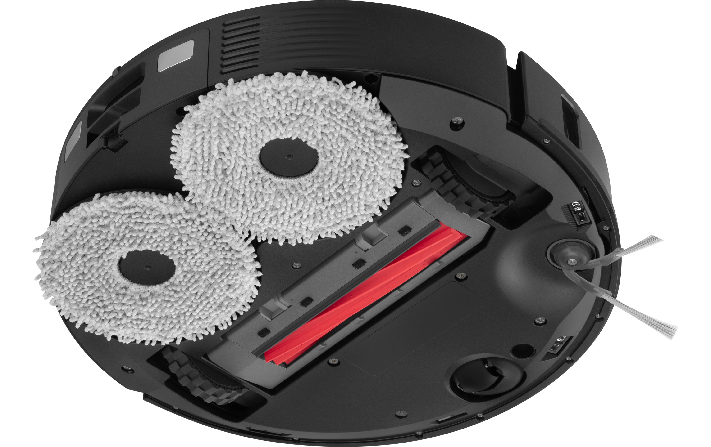 Saug- und Wischroboter QR 598 Schwarz<br>Saugroboter mit Wischfunktion