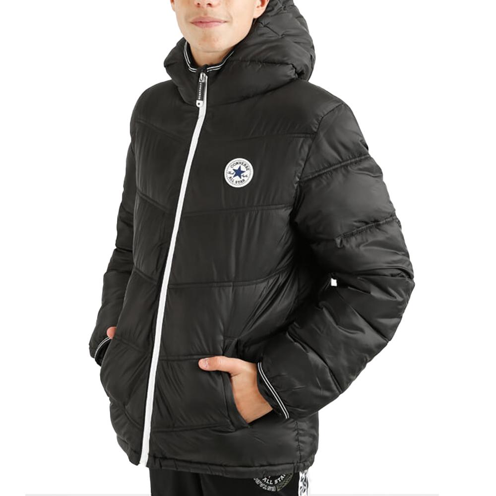 Converse Doudoune Noires Garçon Converse Puffer Black