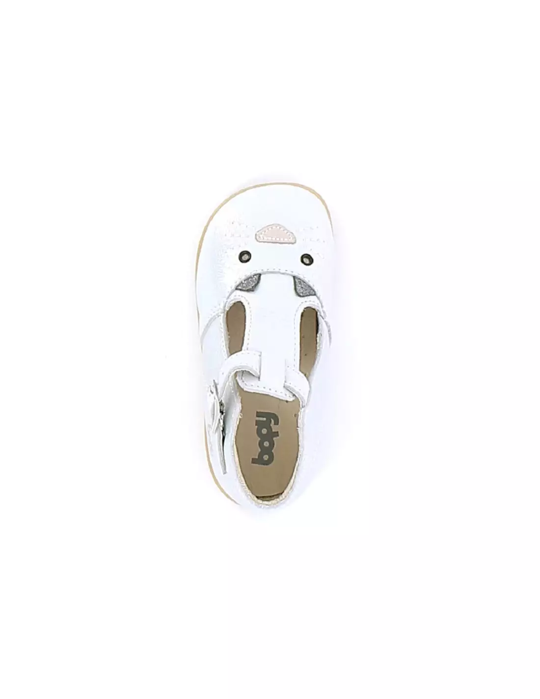 BOPY ZIKI - Ballerines & babies Argent